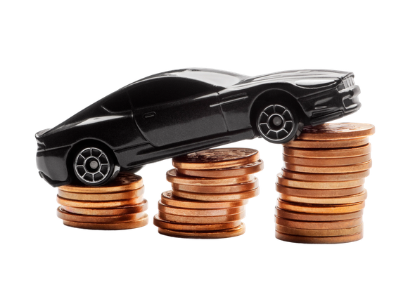 Иллюстрация документов и ключей для оценки стоимости автомобиля